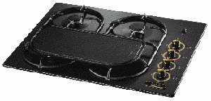 Atag HGR227 Vier-vlams gaskookplaat met vonkontsteking onderdelen en accessoires