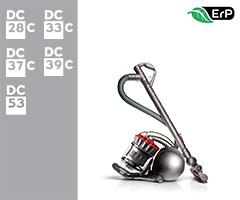 Dyson DC28C ErP/DC33C ErP /DC37C ErP/DC39C ErP/DC53 ErP 15394-01 DC33C ErP Stubborn Euro 215394-01 (Iron/Bright Silver/Moulded Red) 2 onderdelen en accessoires
