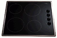 Pelgrim CKB640ONY/P04 Keramische kookplaat met bovenbediening onderdelen en accessoires
