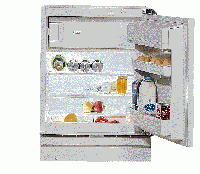 Pelgrim OKG 143 Geïntegreerde onderbouw-koelkast met vriesvak *** Vriezer Vriesdeur