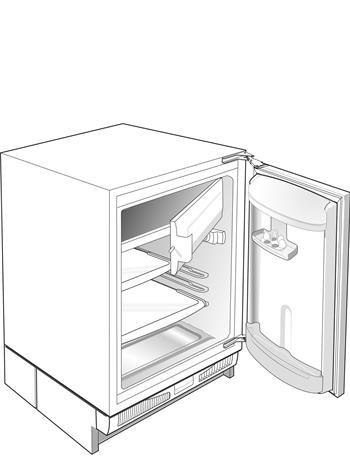 Teka HTPI1466/06 TFI-130D(V1) 148383 Koelkast Vriezerklep